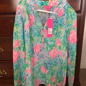 Lilly Pulitzer Elsa top Bohemian Queen